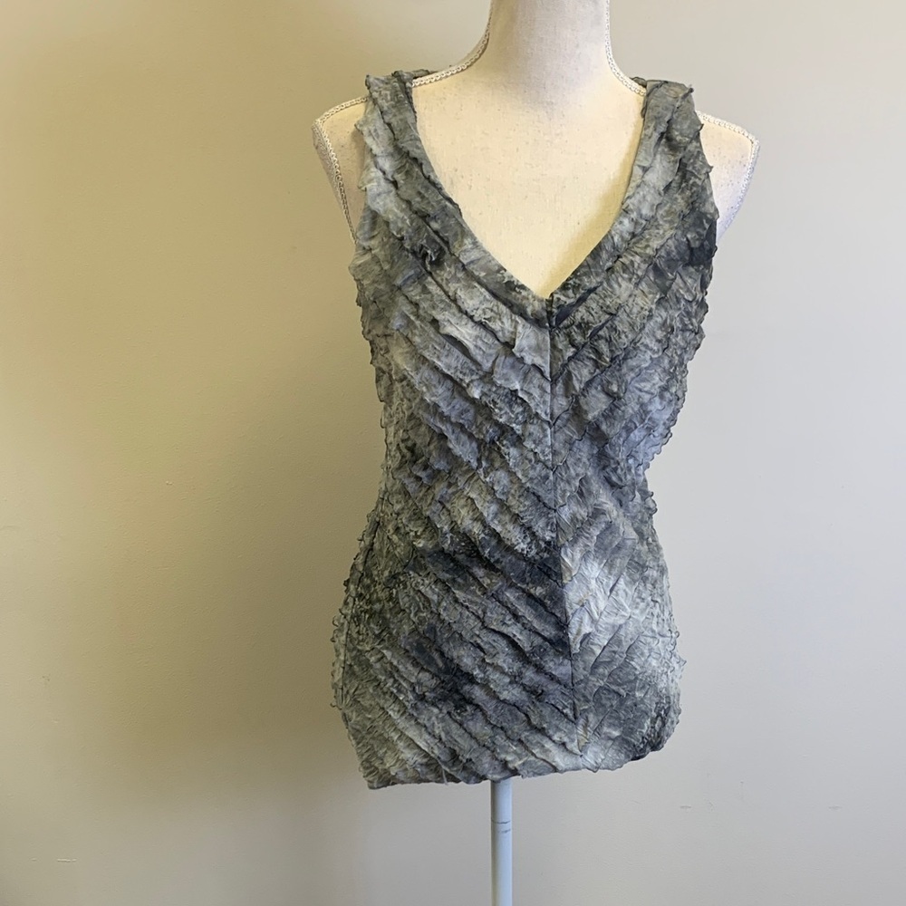 Maurices Textured Gray Tank Top